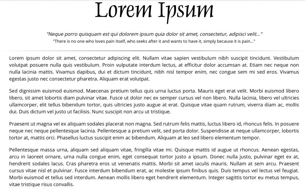 Lorem Ipsum